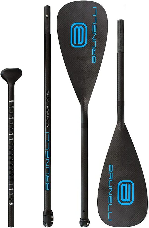 Brunelli Charbon Pro Kayak Duo Tech Paddle Sup Pagaie 2-in-1 Sup & Kayak Pagaie