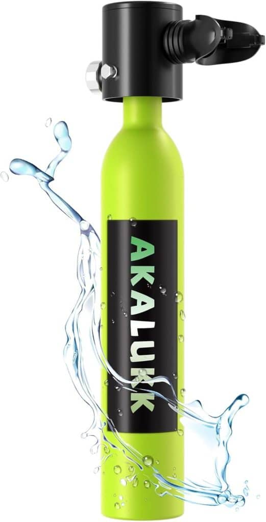 Test Akalukk : réservoir de plongée 0, 5 l