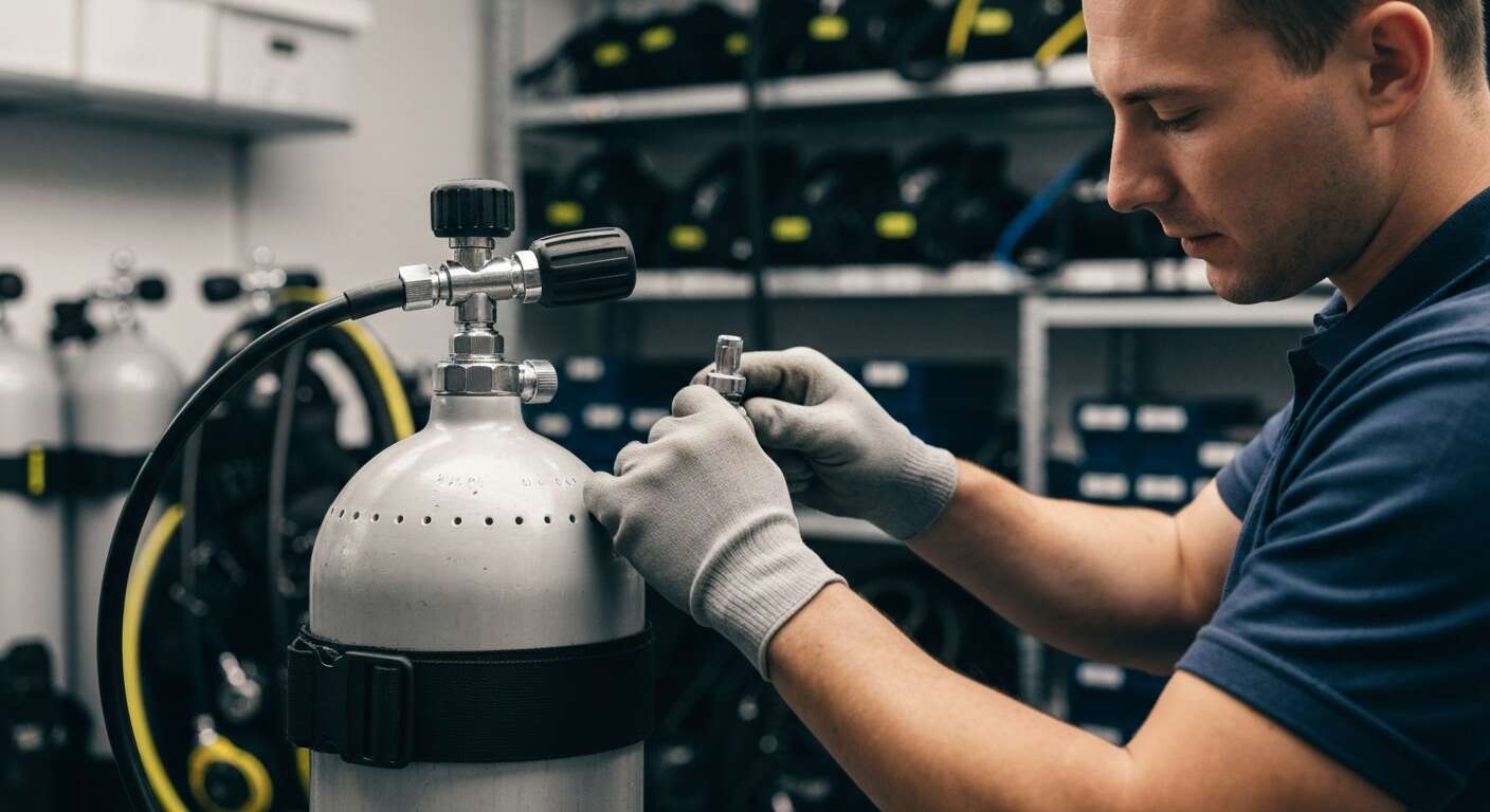 Maintenance des réservoirs de plongée : conseils d'experts