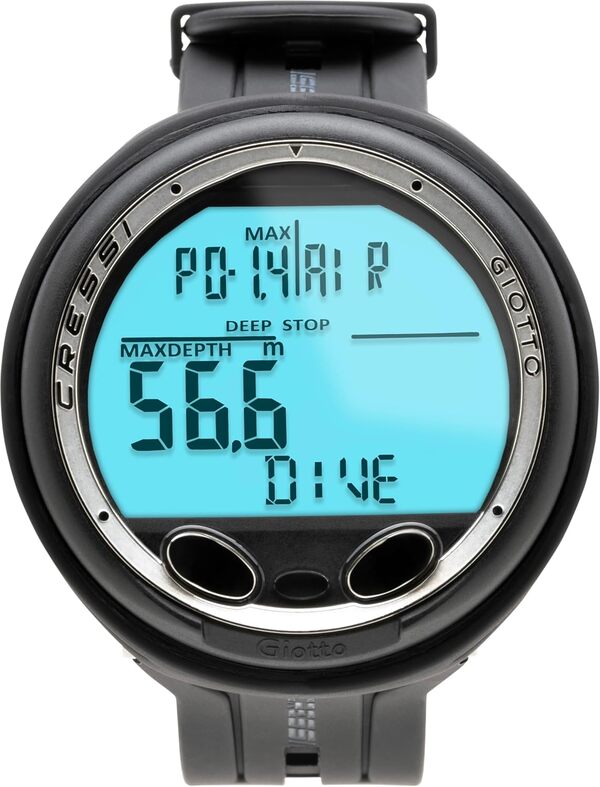 Cressi Giotto Diving Computer - Professional Ordinateur de Plongée Dual-Mix