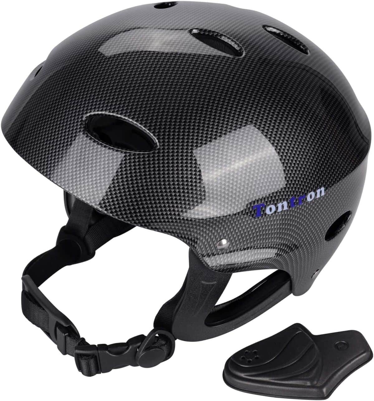 Test : casque de kayak Tontron, fibre noire brillante taille M