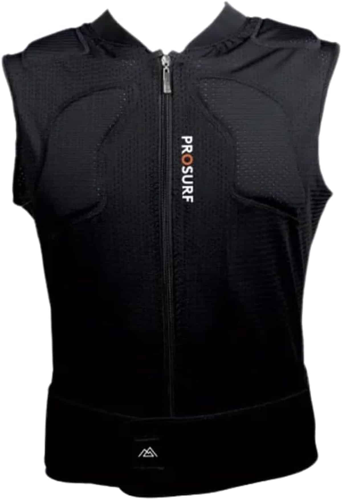Test du gilet dorsal Prosurf noir, taille XL