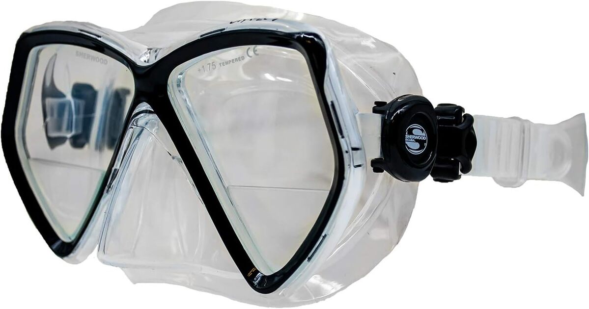Test du masque bifocale Sherwood Scuba Oracle+ noir