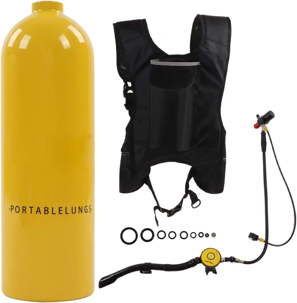 Test du réservoir de plongée 2L Dideep : performance sous-marine