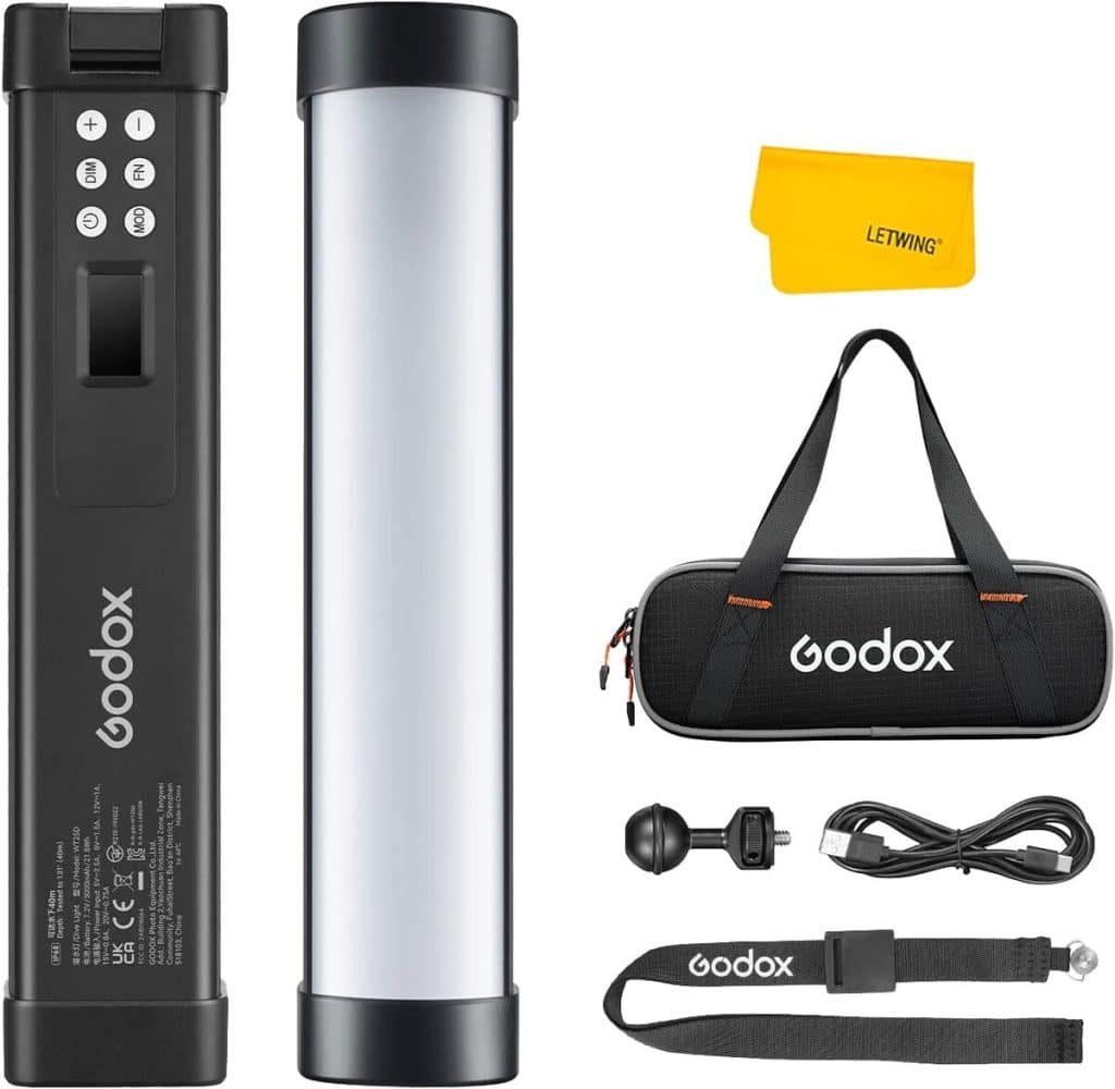 Test : godox WT25D, lampe de plongée 5600K contrôlable via app