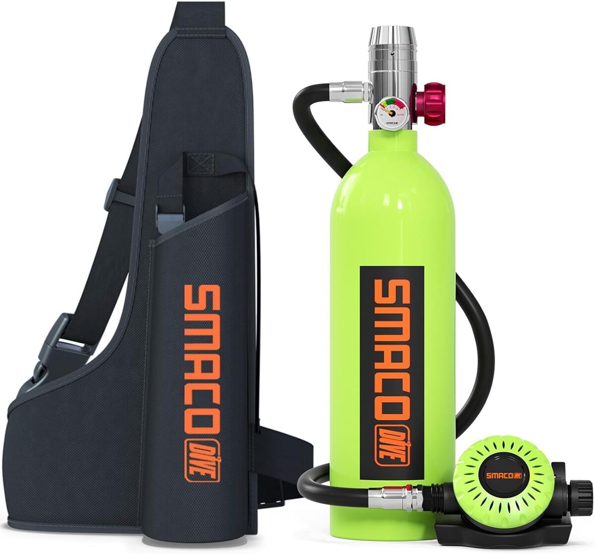 Test : smaco bouteille de plongée 1L verte pour loisirs et travail subaquatique