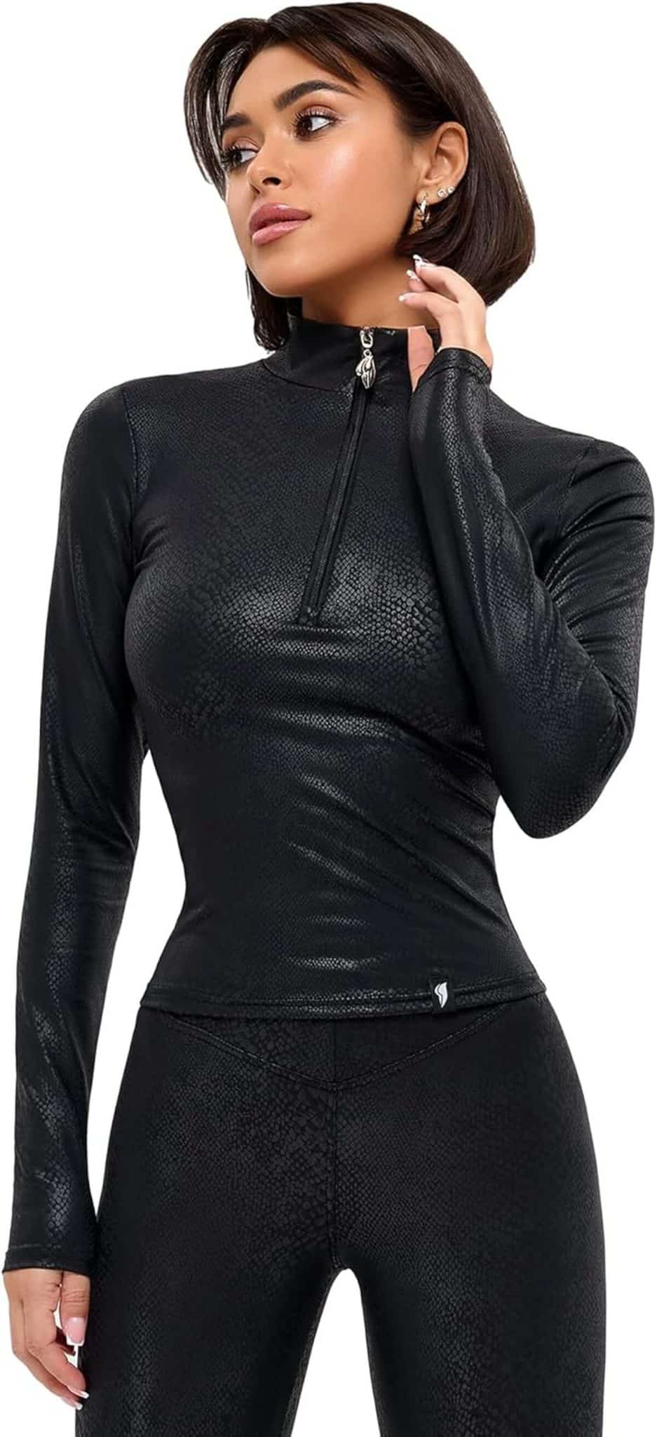 Test : t-shirt de compression Bona Fide Rashguard Snake pour femme, entraînement et gym
