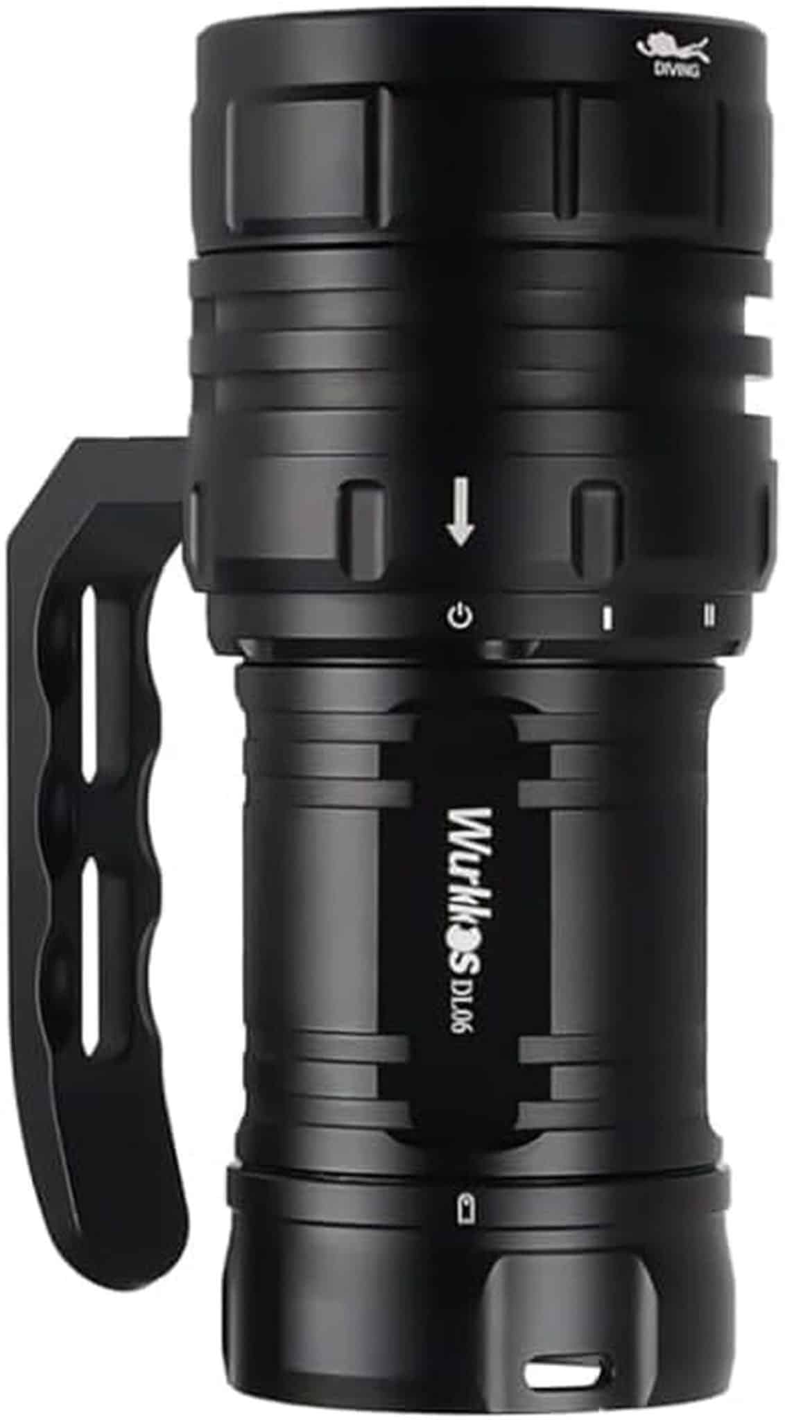 Test : wurkkos DL06, lampe de plongée 15 000 lumens