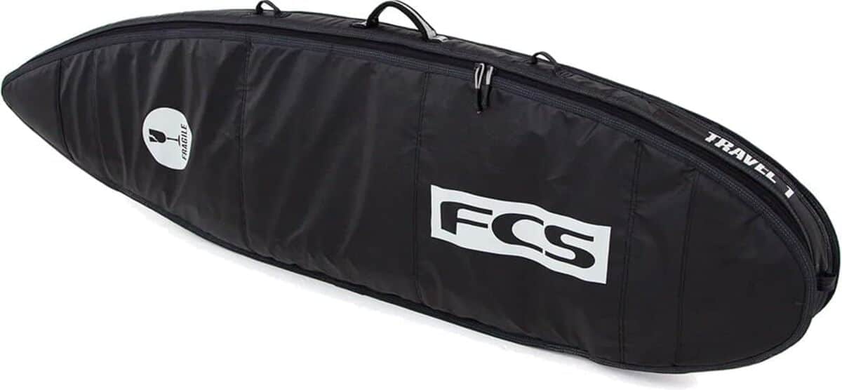 Test de la FCS Boardbag Surf Travel 1 : tout usage en noir et gris