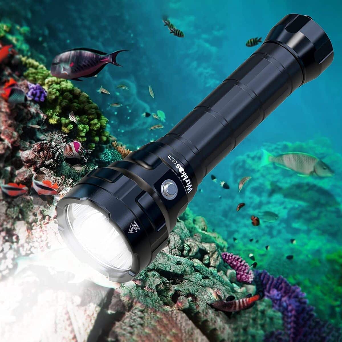 Test : lampe de plongée Wurkkos DL70 13000 lumens super lumineuse