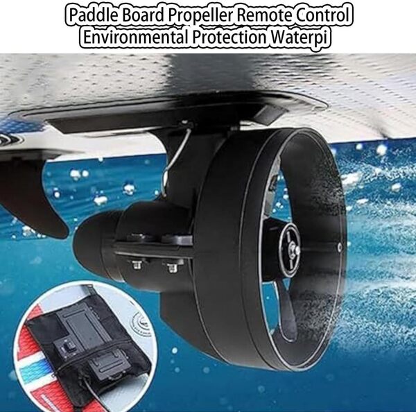 Planche Surf Électrique Motorisée, Vitesse : 4-5 Km/H, Planche De Surf Et Sup, Moteur Électrique À Batterie, pour Planche À Pagaie, Kayak, Bateau Pêche, Ensemble Propulsion sous-Marine