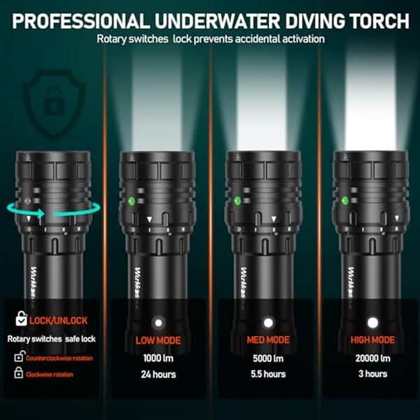 Découvrez notre test exhaustif de la wurkkos DL46, une lampe de plongée robuste et ultrapuissante avec 20 000 lumens. Idéale pour les explorateurs sous-marins en quête d'une luminosité exceptionnelle.