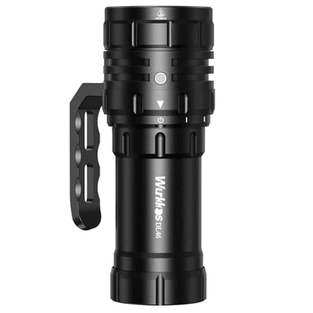 Test : wurkkos DL46, lampe de plongée 20 000 lm super lumineuse