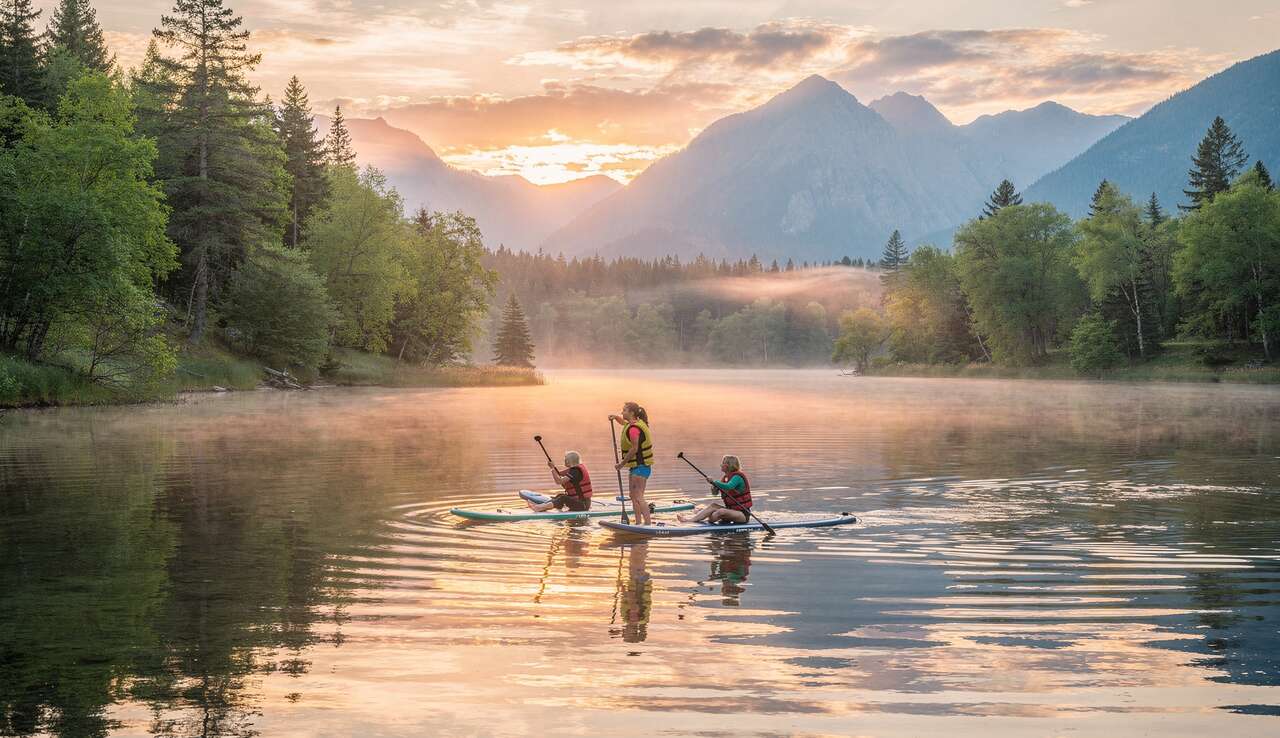 Les destinations incontournables pour le paddle en famille Les destinations incontournables pour le paddle en famille