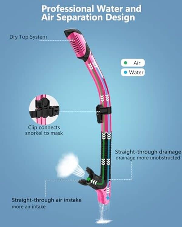 Découvrez notre test complet du masque et tuba de plongée sèche Bairuifu pour adultes : analyse du confort, de la performance et des avantages de cet équipement pour une expérience de plongée optimale