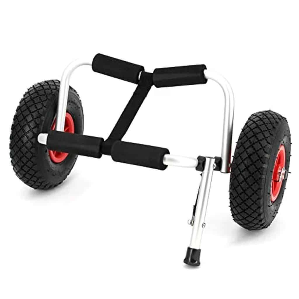 Test : chariot Wistar pour kayak et bateau 220 kg