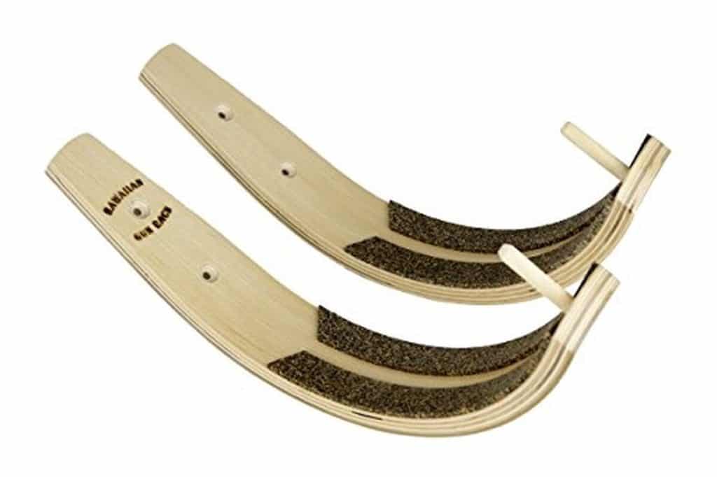 Test du support mural pour planche Hawaiian Gun Rack - finition blonde