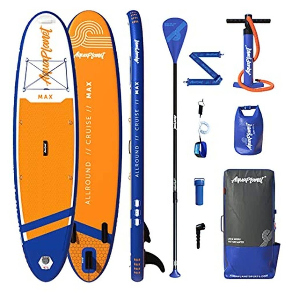 Test paddle gonflable Aquaplanet Max 10'6" orange
