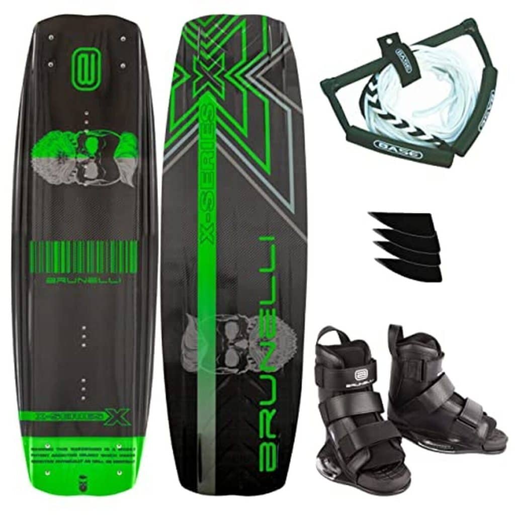 Test : wakeboard Brunelli 138 cm avec fixation
