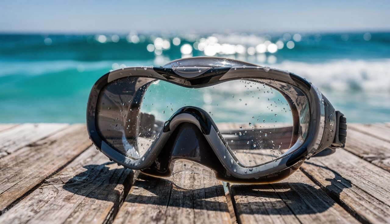 Entretien et maintenance des lunettes de plong&eacute;e
