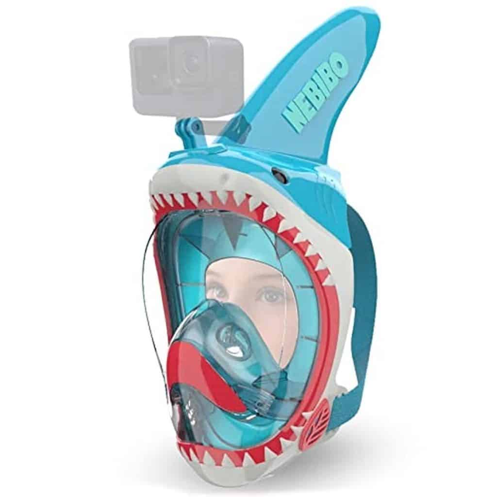 Test du masque de plongée junior requin Aqua XS