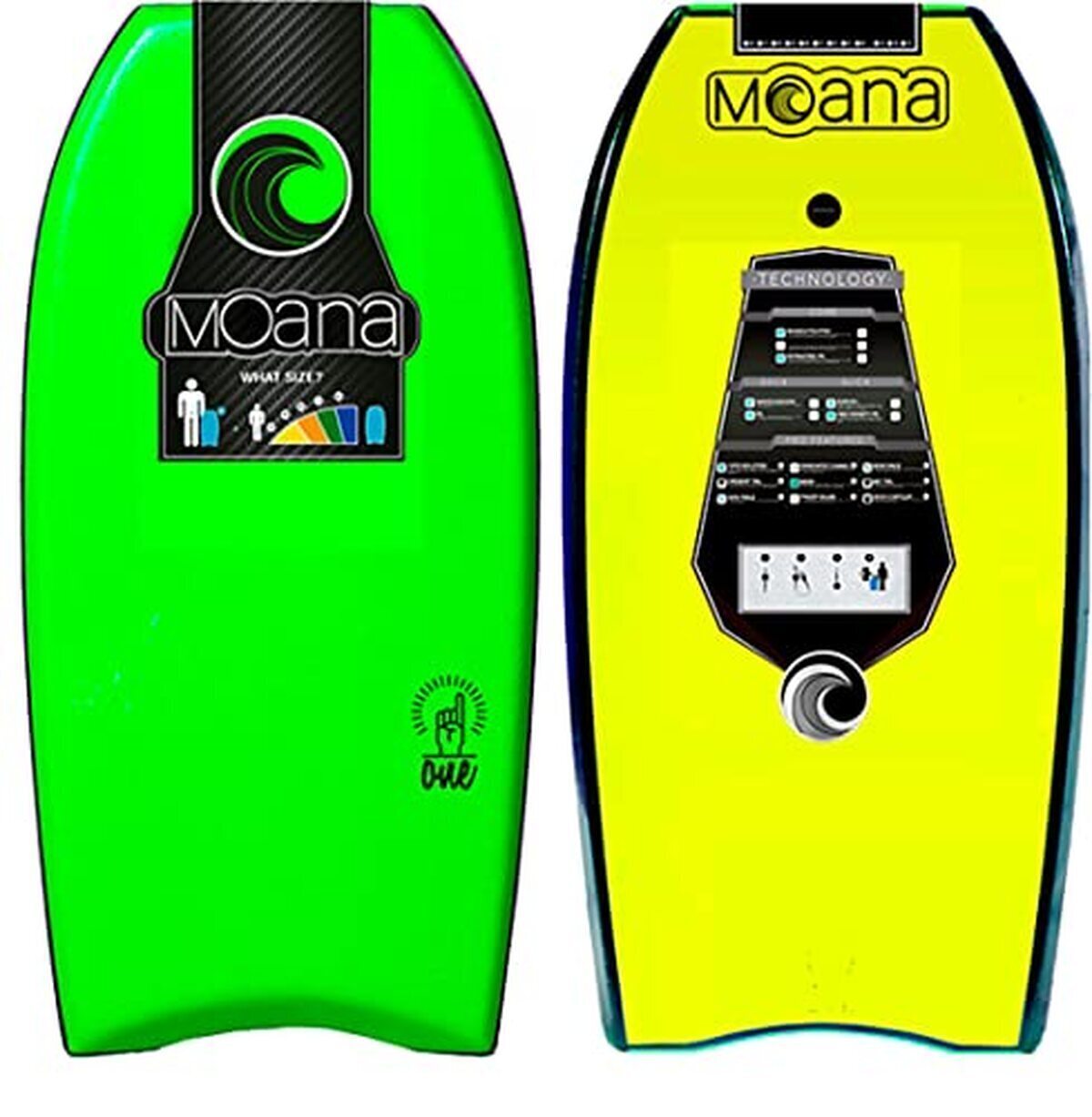Test du Moana One bodyboard 112 cm et leash