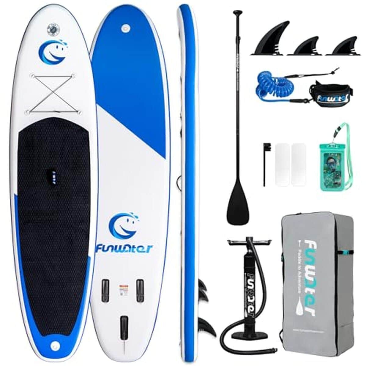Test du paddle gonflable FunWater avec accessoires complets