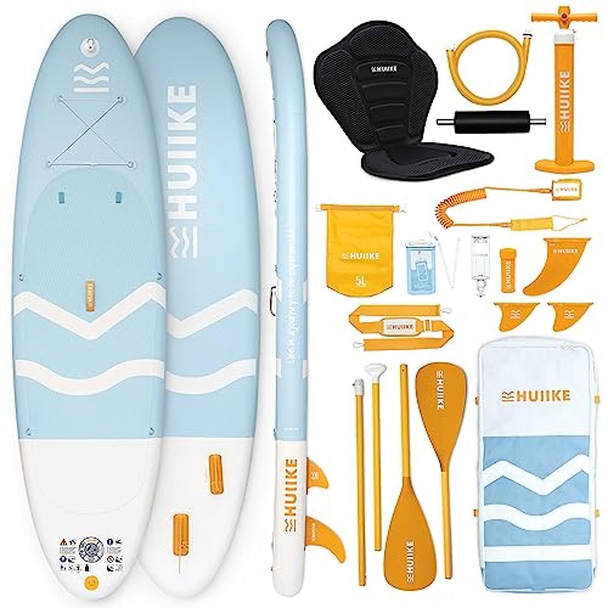 Test du paddle gonflable HUIIKE : stabilité et performance