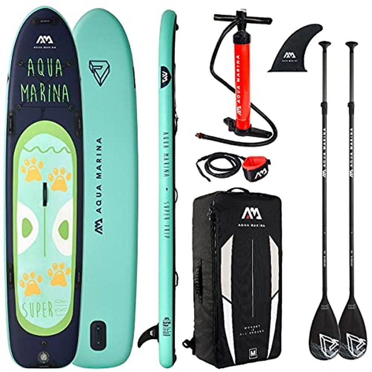 Test du stand up paddle Aqua Marina Mega : l'expérience super trip ultime