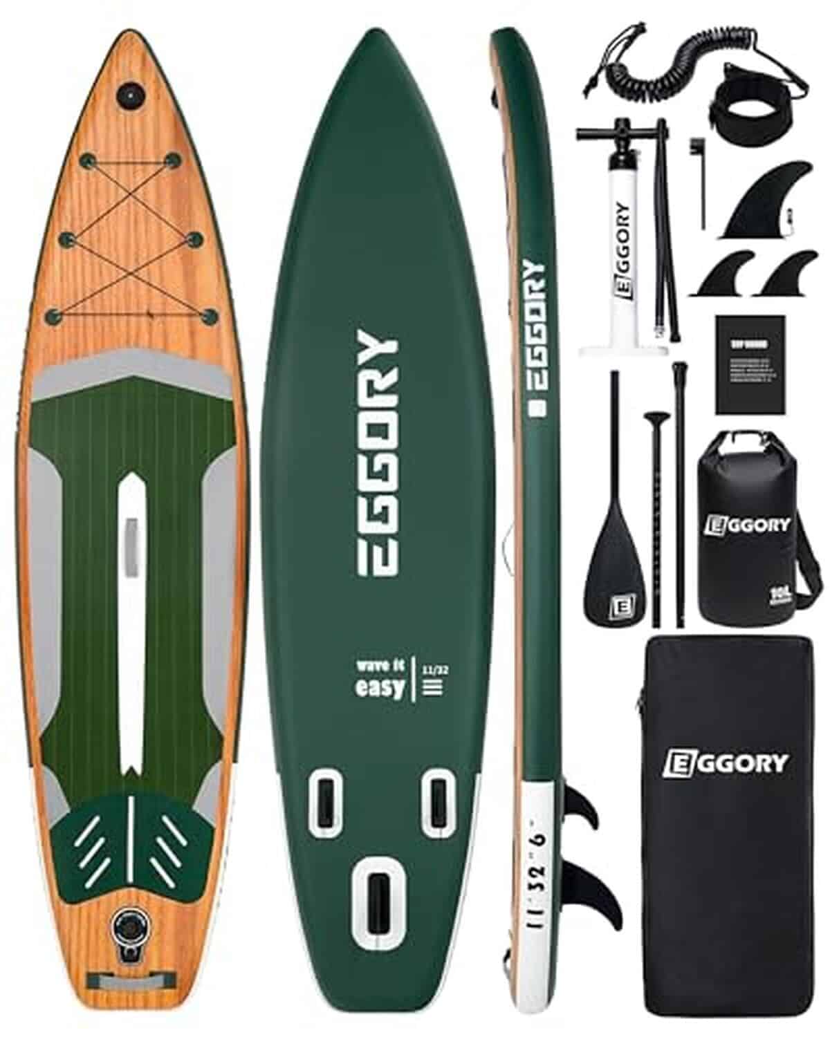 Test du stand up paddle gonflable Green White 2 : performance et accessoires complets