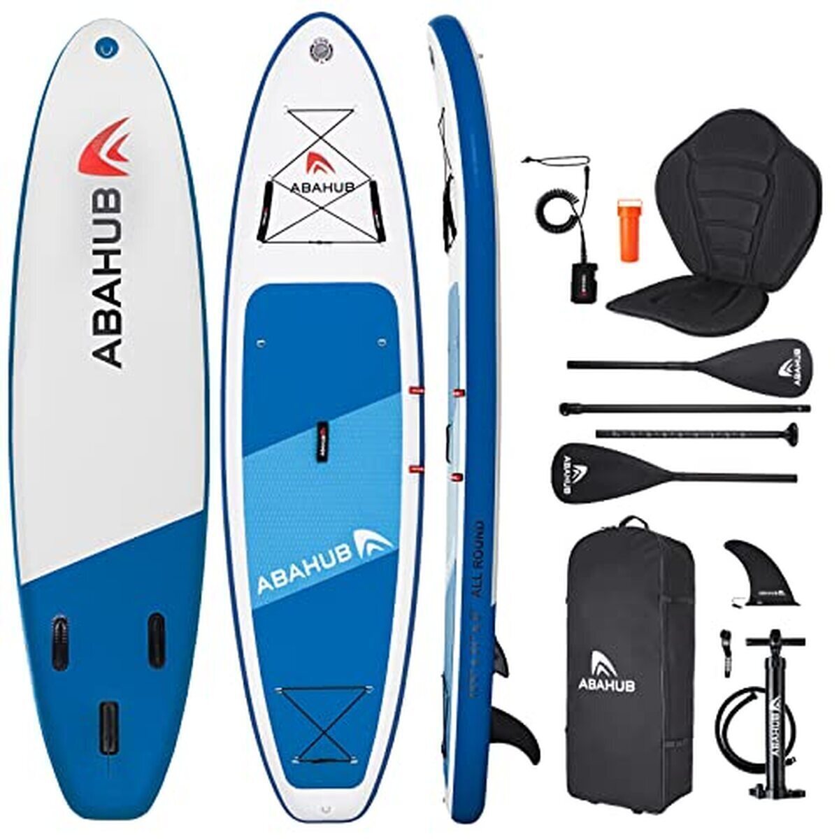 Test : planche de sup gonflable Abahub avec siège kayak