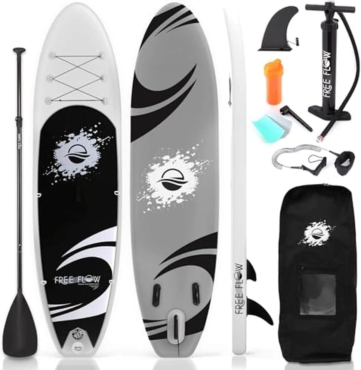 Test de la planche de paddle gonflable Serenelife 6” épaisseur