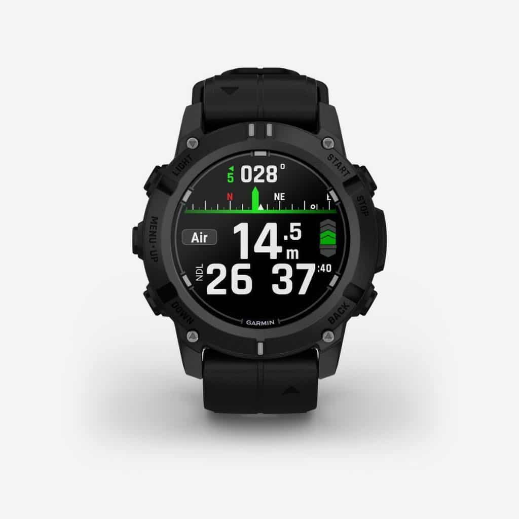Test de la montre GPS Decathlon Garmin Descent G2 noire