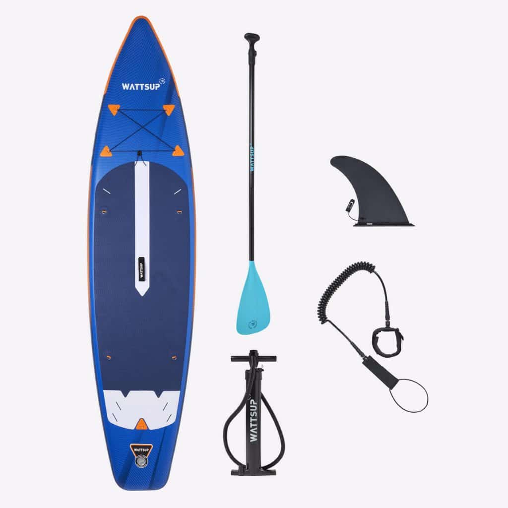 Test du stand up paddle 11'6 Silver Wattsup Decathlon