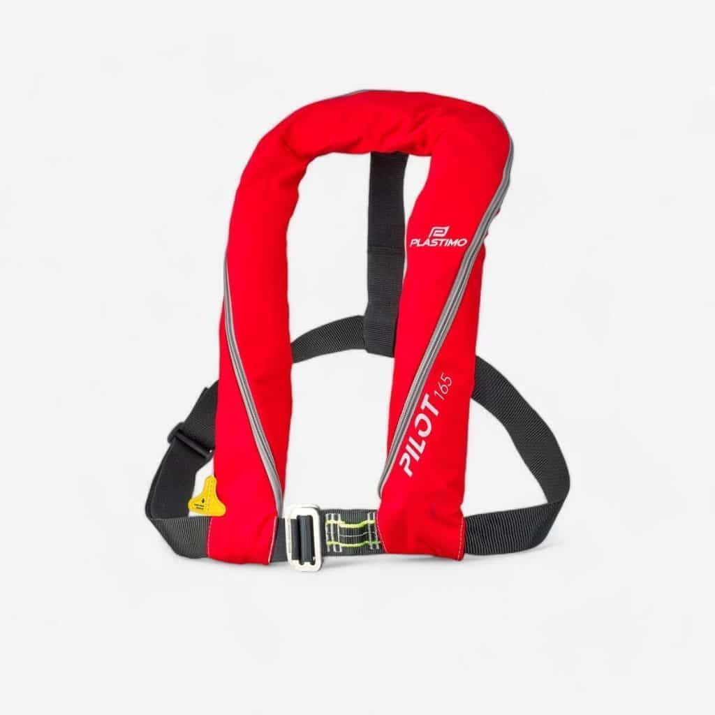 Test : gilet de sauvetage Decathlon pilot 165N HAMMAR rouge