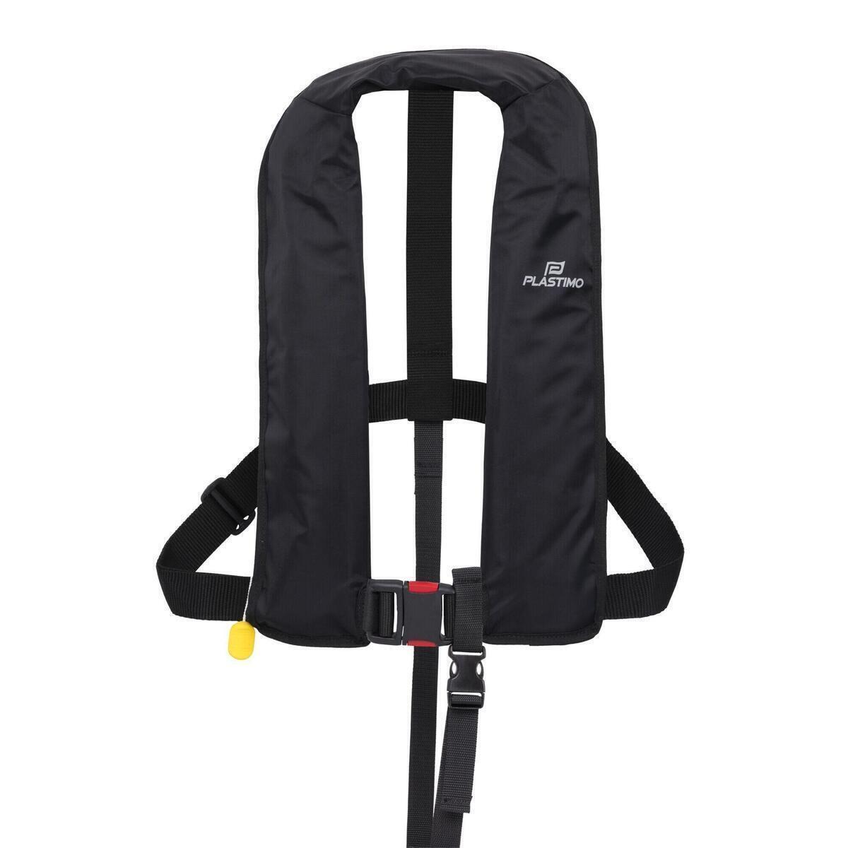 Test : gilet de sauvetage gonflable manuel Neo rouge Decathlon