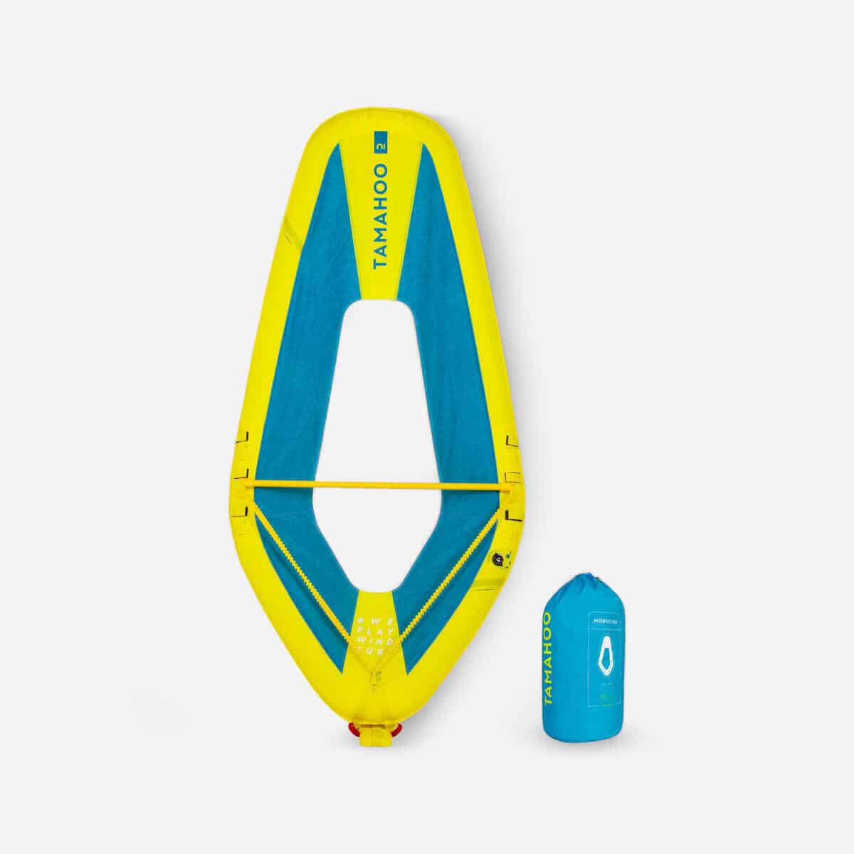 Test : voile gonflable Decathlon windsurf 100 L/XL